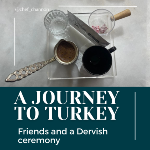 Friends and a Dervish ceremony